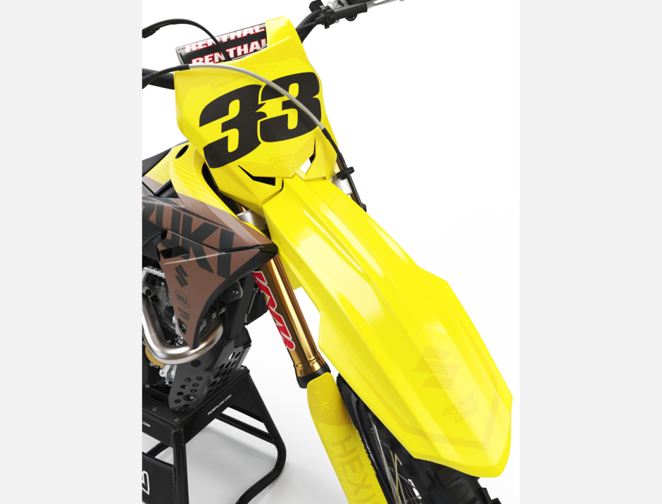 KIT DECO MOTOCROSS SUZUKI TEALBRO 3