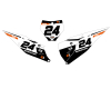 KIT DECO FONDS DE PLAQUES KTM RIDER 1