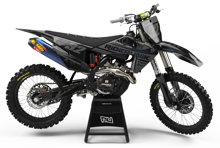 KIT DECO MOTOCROSS HUSQVARNA WAVE GREY 2019
