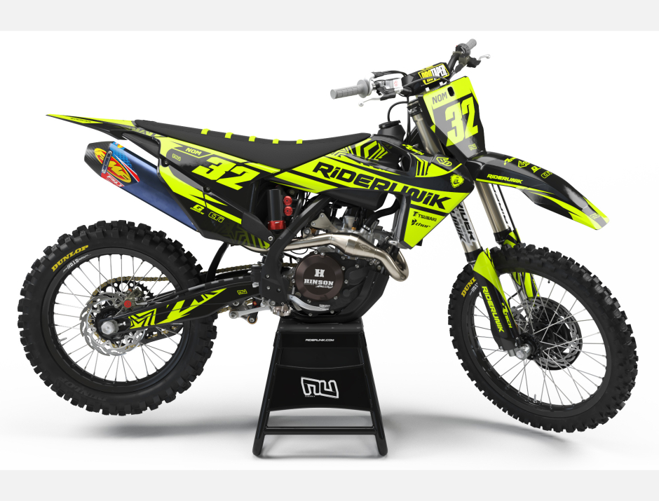 KIT DECO MOTOCROSS HUSQVARNA WAVE FLUO 2019 1