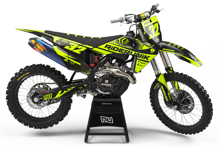 KIT DECO MOTOCROSS HUSQVARNA WAVE FLUO 2019