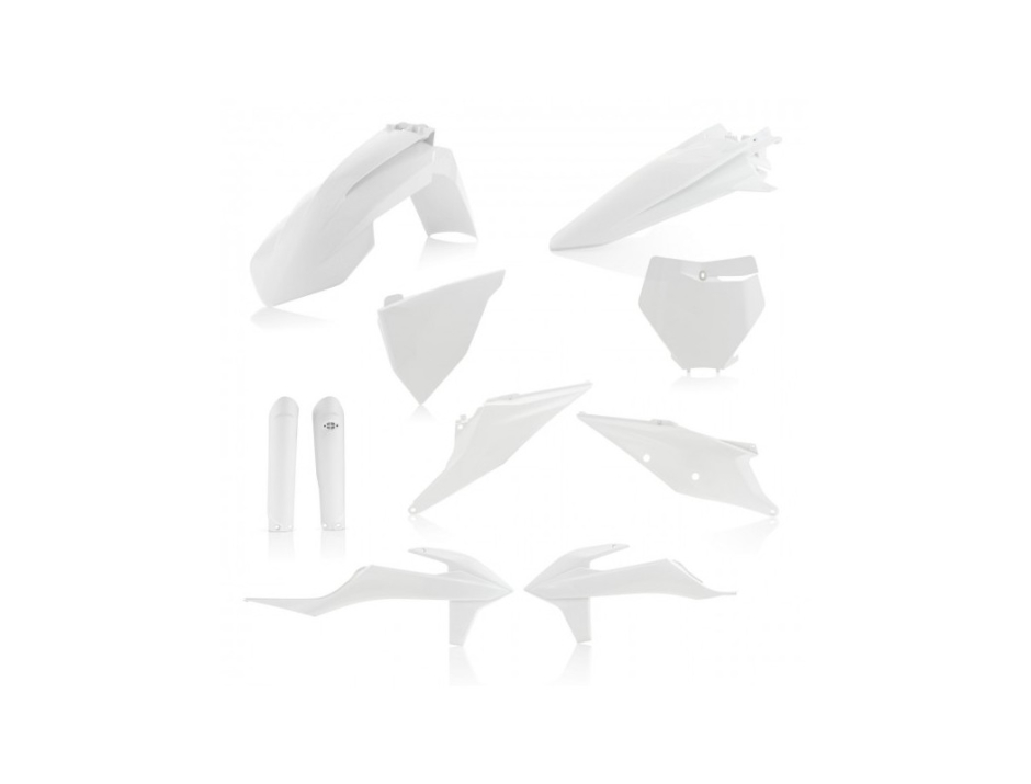 Kit plastique Acerbis Ktm Blanc 2019 1