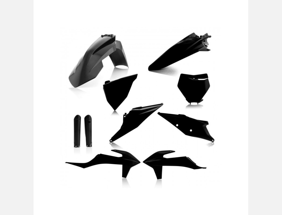 Kit plastique Acerbis Ktm Noir 2019 1