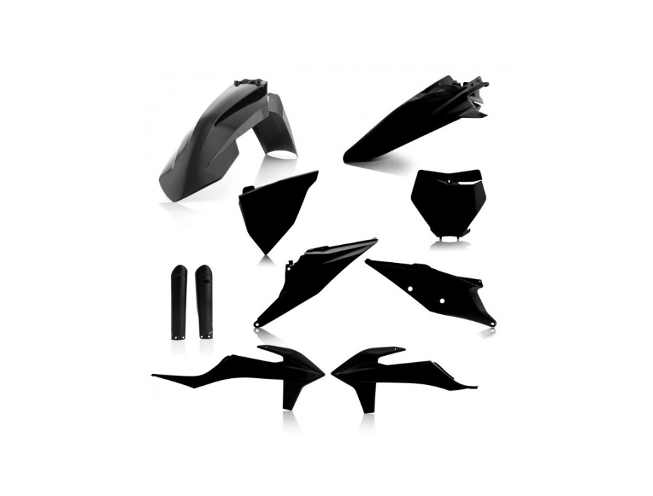 Kit plastique Acerbis Ktm Noir 2019 1