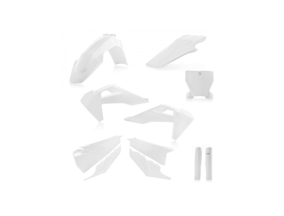 Kit plastique Acerbis Husqvarna TC/TE Blanc 2019-2021 1