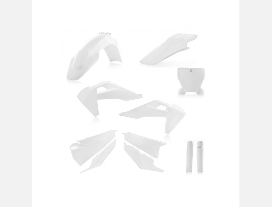 Kit plastique Acerbis Husqvarna TC/TE Blanc 2019-2021 1