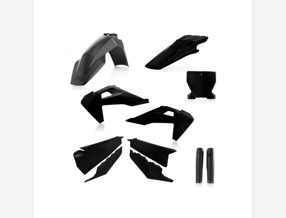 Kit plastique Acerbis Husqvarna TC/TE Noir 2019-2021 1