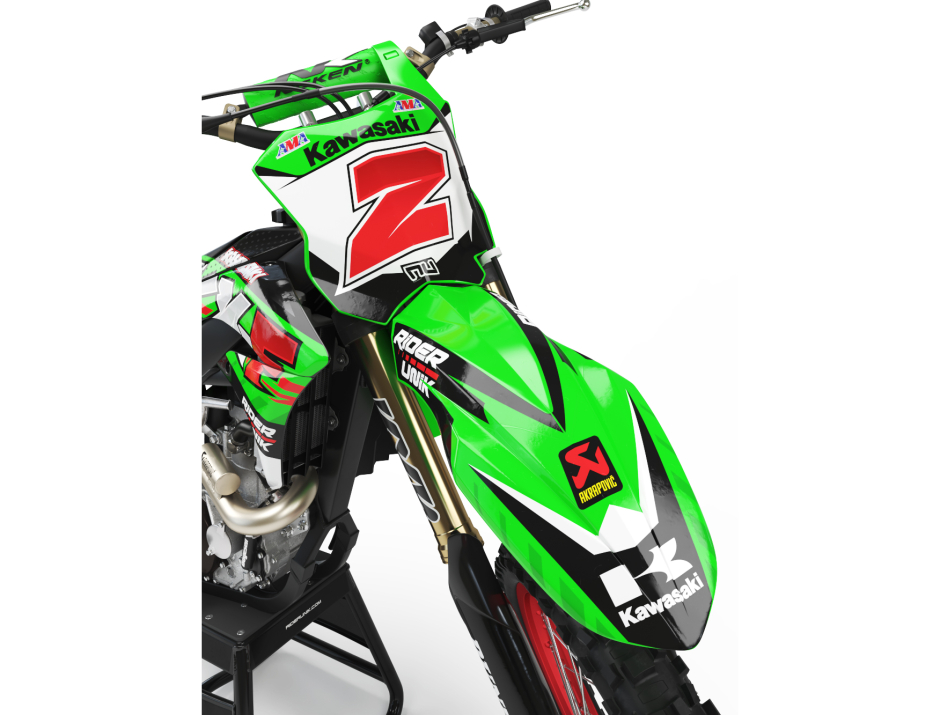 KIT DECO MOTOCROSS KAWASAKI GRAF 3