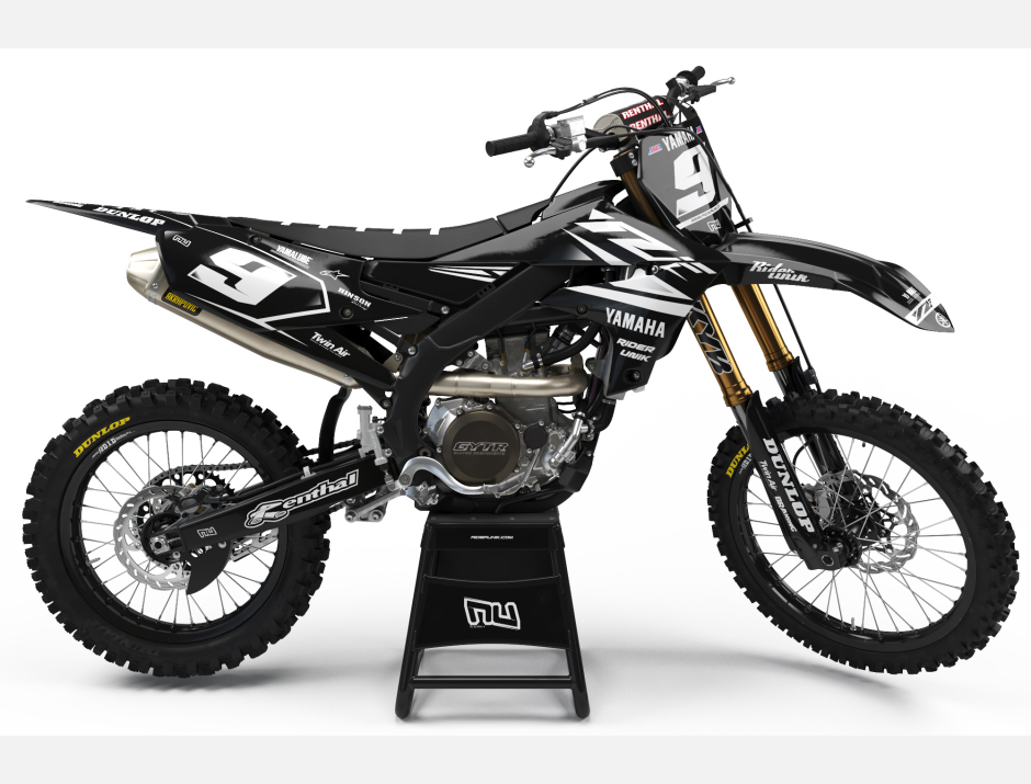 KIT DECO MOTOCROSS YZ/YZF PIPS BLACK 1