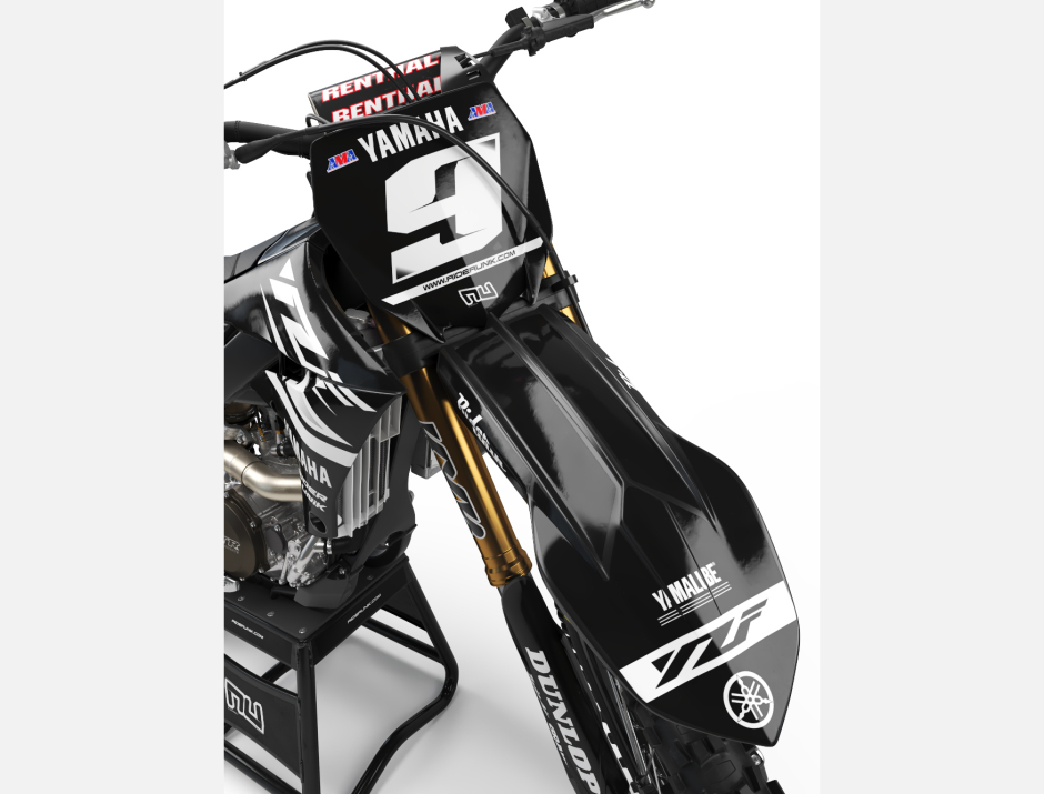 KIT DECO MOTOCROSS YZ/YZF PIPS BLACK 3