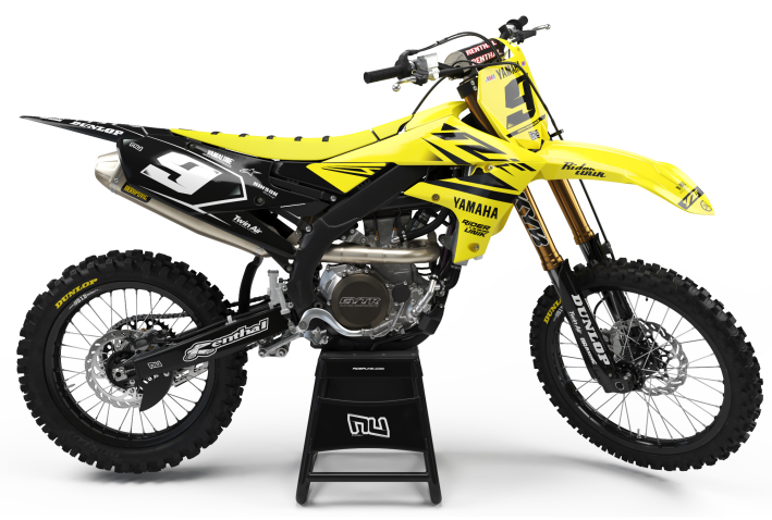 KIT DECO MOTOCROSS YZ/YZF PIPS YELLOW