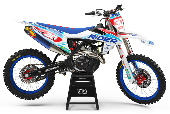 KIT DECO MOTOCROSS KTM STRIPES