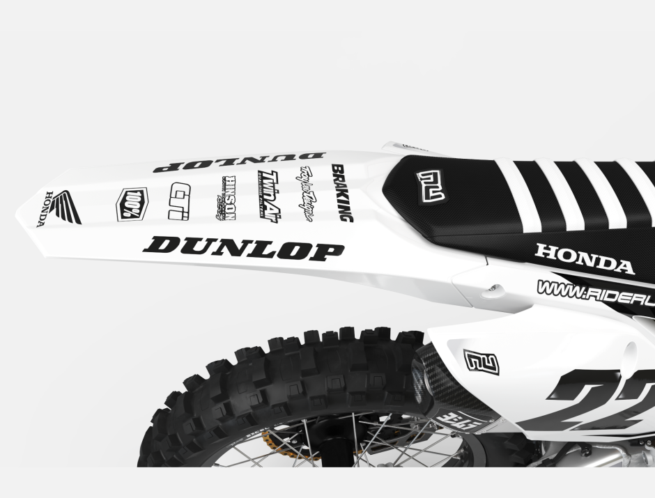 KIT DECO MOTOCROSS CR/CRF SUMMER BLACK 2