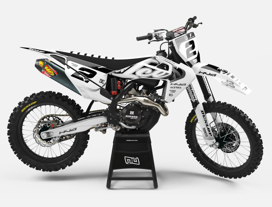KIT DECO MOTOCROSS HUSQVARNA ICE BLACK 1
