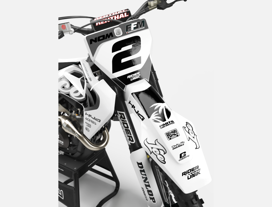 KIT DECO MOTOCROSS HUSQVARNA ICE BLACK 3