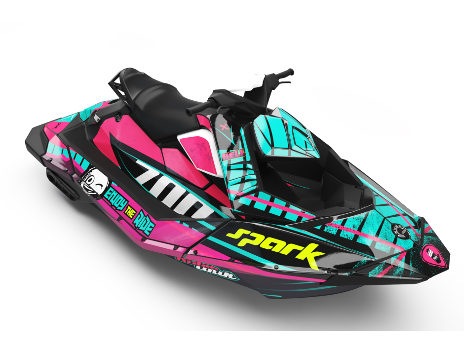 KIT DECO SEA-DOO SPARK ENJOY THE RIDE CUP 1
