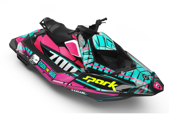 KIT DECO SEA-DOO SPARK ENJOY THE RIDE CUP