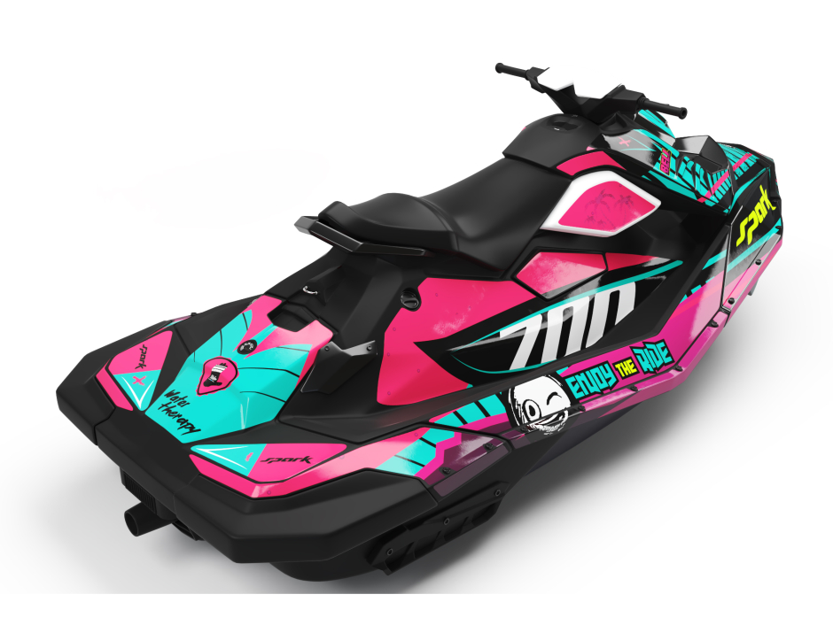 KIT DECO SEA-DOO SPARK ENJOY THE RIDE CUP 3