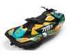 KIT DECO SEA-DOO SPARK ENJOY THE RIDE CUP CYAN 3