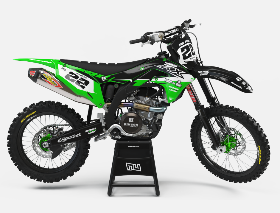 KIT DECO MOTOCROSS KAWASAKI SHARP 1