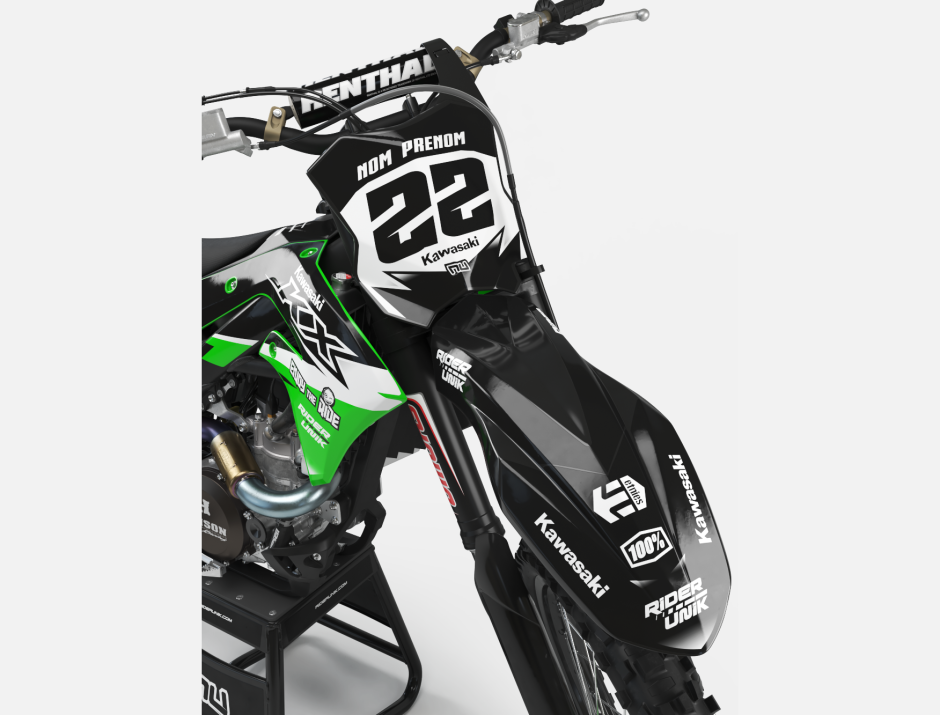 KIT DECO MOTOCROSS KAWASAKI SHARP 3