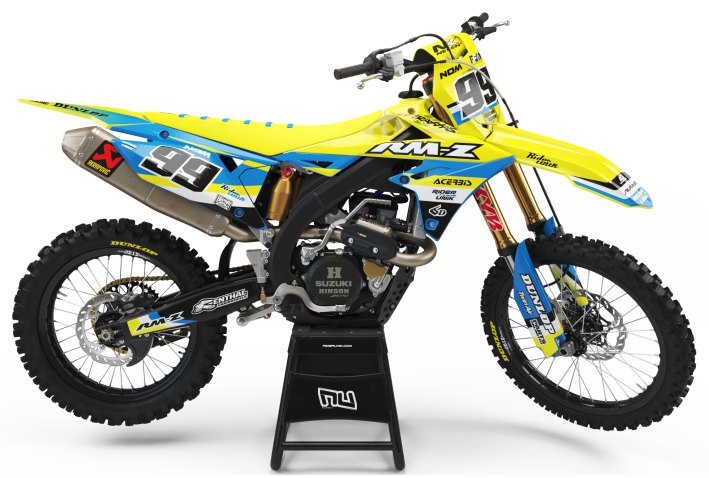 KIT DECO MOTOCROSS SUZUKI NIGREY