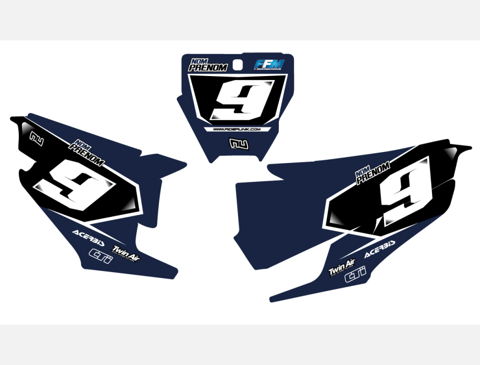 KIT DECO FONDS DE PLAQUES HUSQVARNA PIPS 1