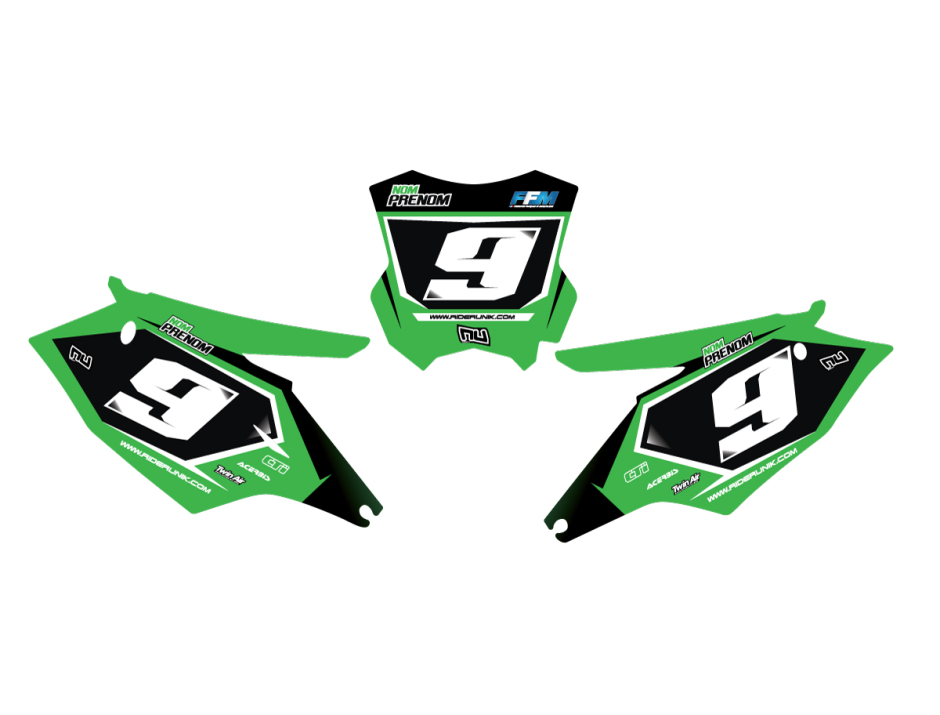 KIT DECO FONDS DE PLAQUES KAWASAKI PIPS 1