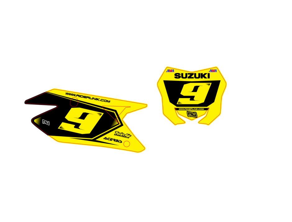 KIT DECO FONDS DE PLAQUES SUZUKI PIPS 1