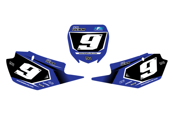 KIT DECO FONDS DE PLAQUES YAMAHA PIPS