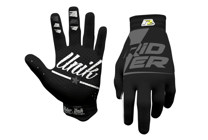 Gants motocross RiderUnik Rider Black