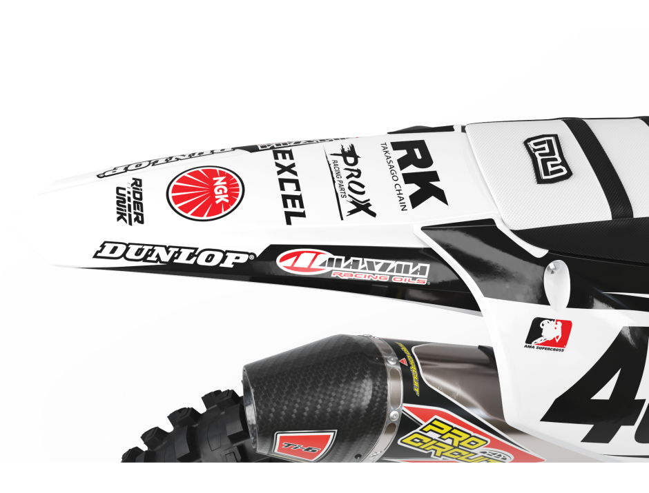KIT DECO MOTOCROSS KAWASAKI DBY WHITE 2
