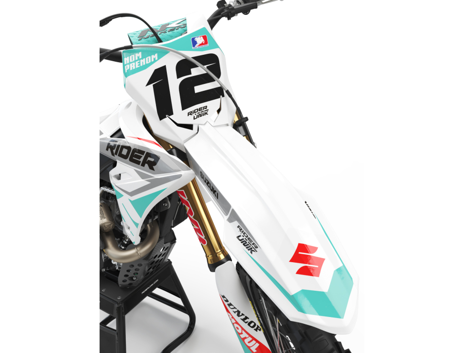 KIT DECO MOTOCROSS SUZUKI TUCK GREY 3