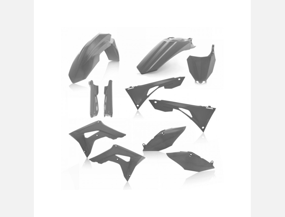 Kit plastique Acerbis Honda gris 1