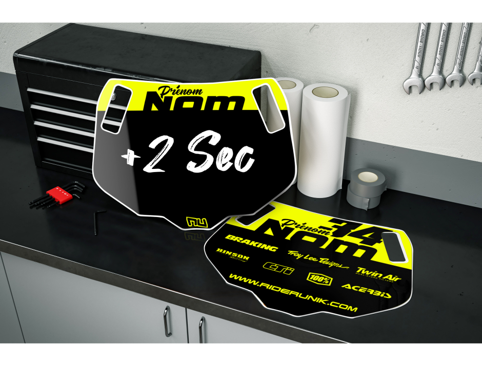 Panneau RiderUnik Usine Fluo personnalisable 1