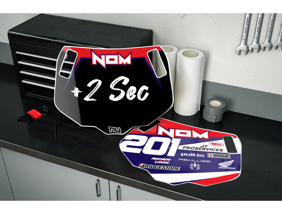 Panneau RiderUnik Race personnalisable 1