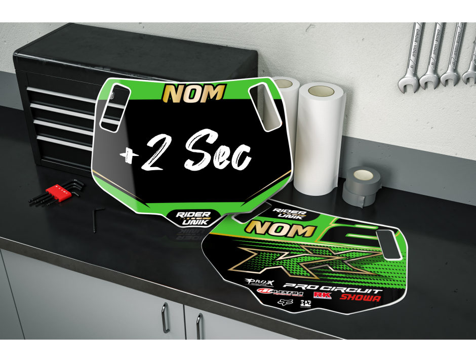 Panneau RiderUnik Kawy personnalisable 1