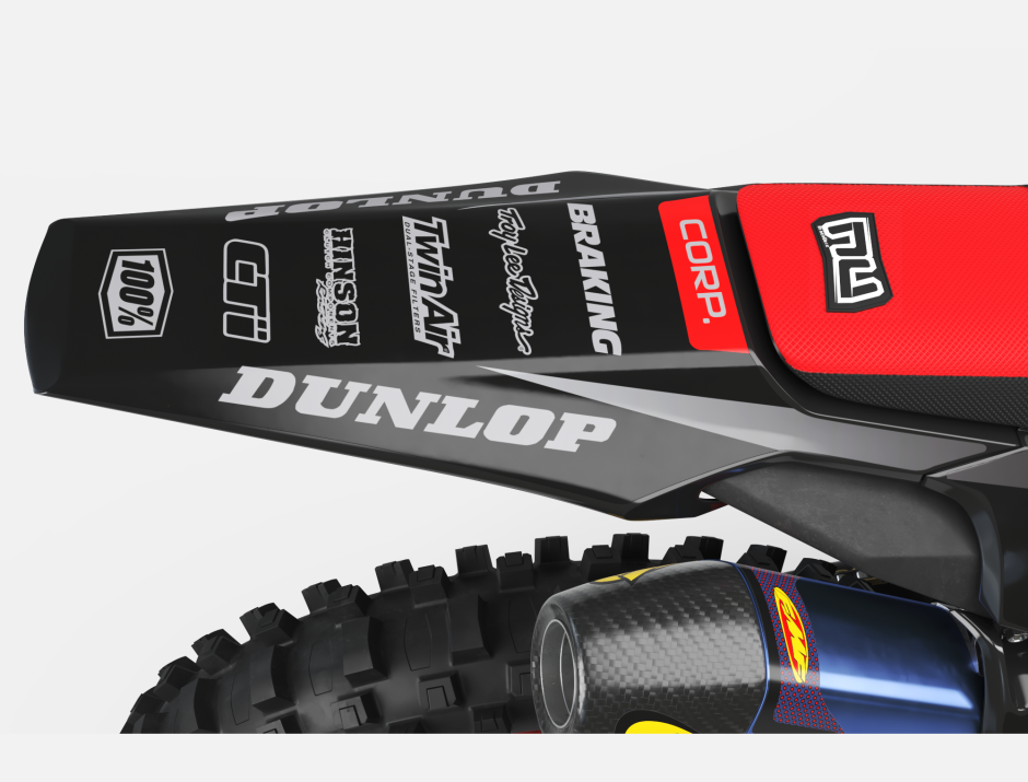 KIT DECO MOTOCROSS HUSQVARNA CORP BLACK 2