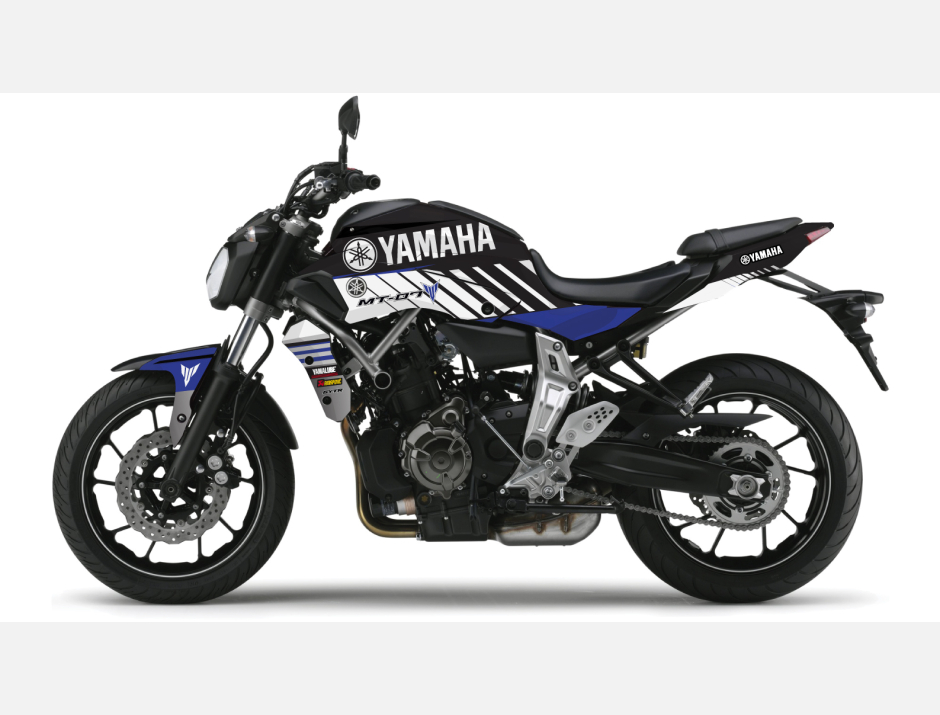 KIT DECO YAMAHA MT 07 RACE BLEU 1