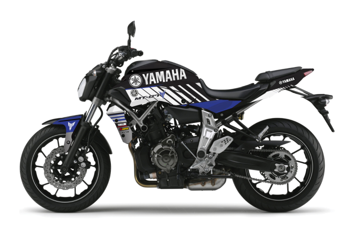 KIT DECO YAMAHA MT 07 RACE BLEU