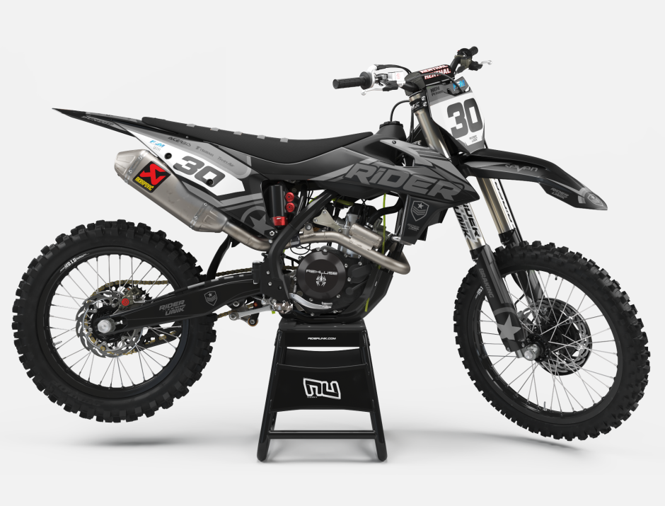 KIT DECO MOTOCROSS KTM BULLET GREY 1