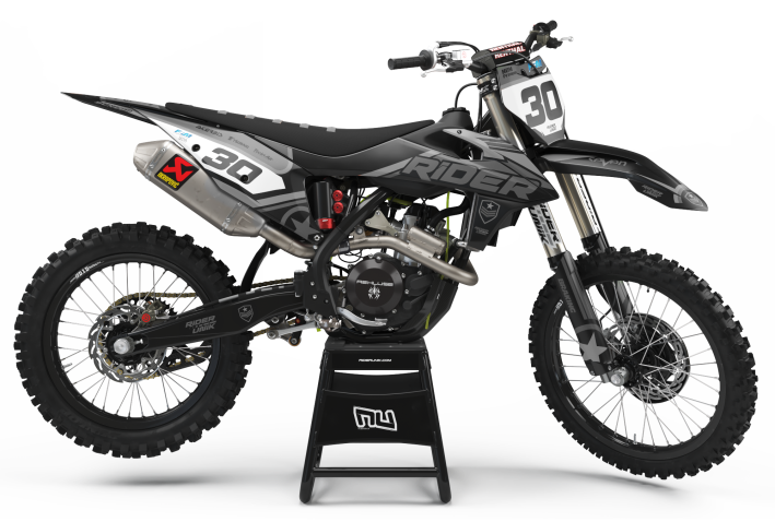 KIT DECO MOTOCROSS KTM BULLET GREY