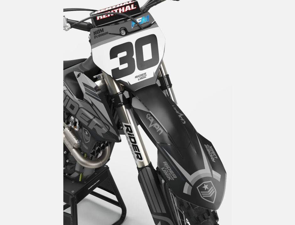KIT DECO MOTOCROSS KTM BULLET GREY 3