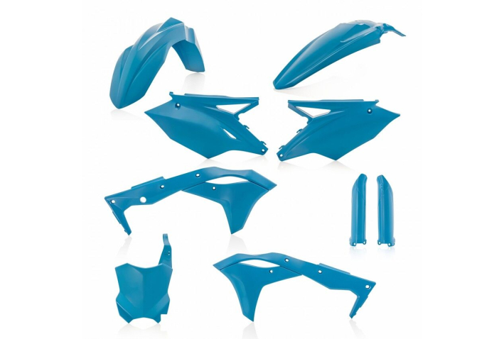 Kit plastique Acerbis Kawasaki Cyan