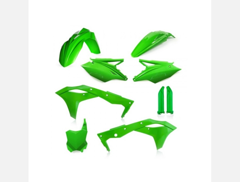 Kit plastique Acerbis Kawasaki Vert 1