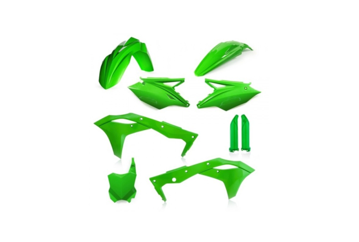 Kit plastique Acerbis Kawasaki Vert
