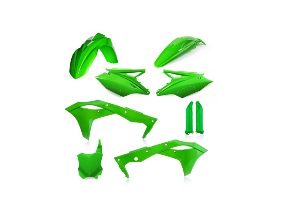 Kit plastique Acerbis Kawasaki Vert 1