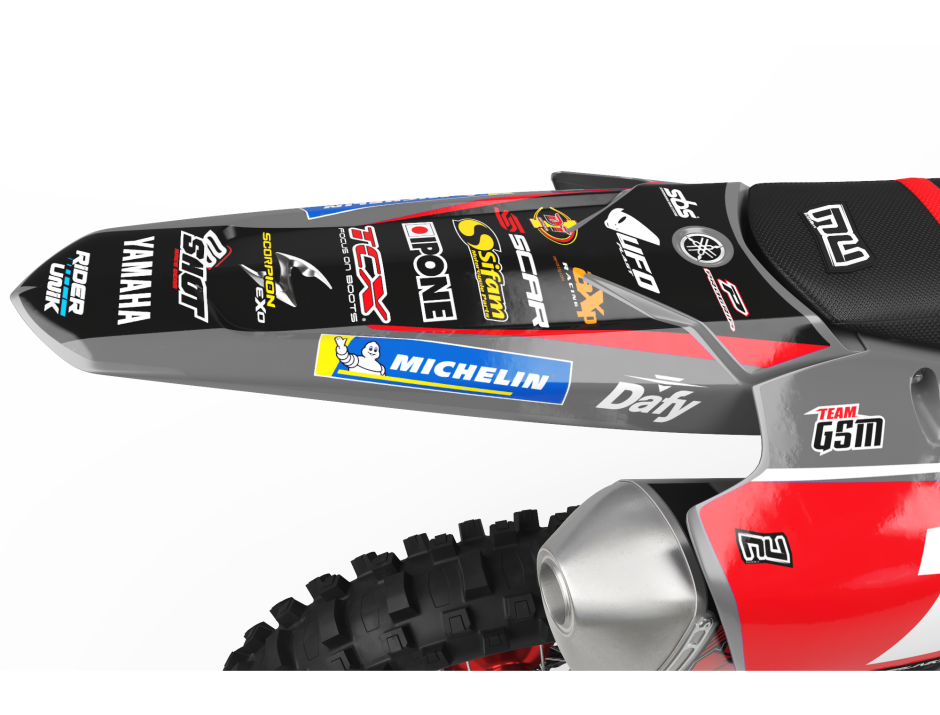 KIT DECO MOTOCROSS YZ/YZF GSM GREY 2020 2