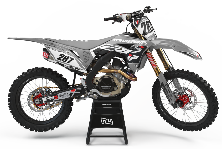 KIT DECO MOTOCROSS CR/CRF IP GREY