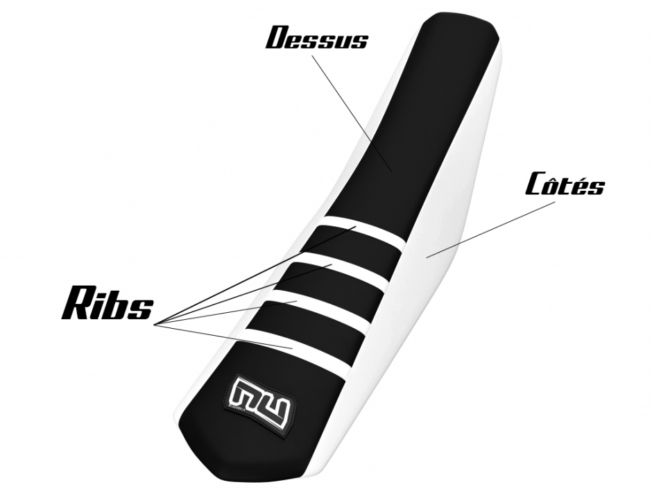 HOUSSE DE SELLE MOTOCROSS 100% PERSO 1